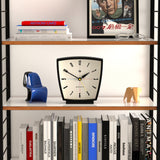 Newgate Odyssey Mantel Clock Black - Side View