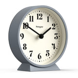 Newgate Theatre Mantel Clock French Navy - Front View