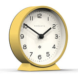 Newgate M Mantel Clock Cheeky Yellow - Front View