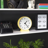 Newgate M Mantel Clock Cheeky Yellow - Side View