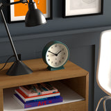Newgate M Mantel Clock Green - Top-Down View