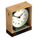 Newgate M Mantel Clock Green - 45-Degree Angle