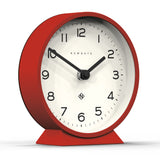 Newgate M Mantel Clock Fire Engine Red - Front View