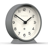 Newgate M Mantel Clock Posh Grey - Front View