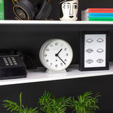 Newgate M Mantel Clock Posh Grey - Side View