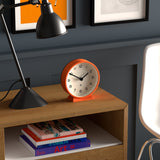 Newgate M Mantel Clock Orange - Side View