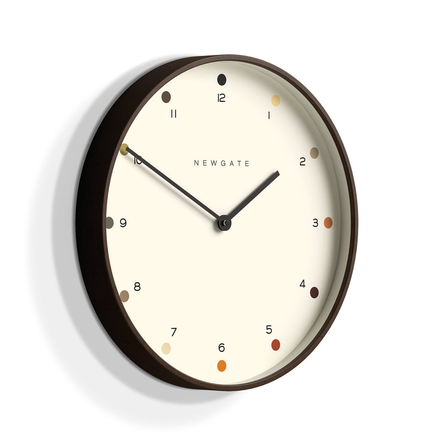 Newgate Mr Clarke Clock Dark Wood Dot Dial 40, image 2