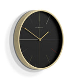 Newgate Mr Clarke Clock Pale Wood Reverse Hockey Dial - Front View