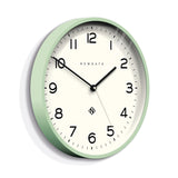 Newgate Number Three Echo Clock Silicone Neo Mint - Front View