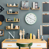 Newgate Number Three Echo Clock Silicone Neo Mint - Side View