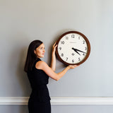 Newgate Wimbledon Clock Solid Wood - Side View