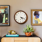 Newgate Wimbledon Clock Solid Wood - 45-Degree Angle