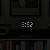 Newgate Space Hotel Cyborg Led Alarm Clock Grey
