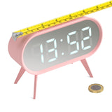 Newgate Space Hotel Cyborg Led Alarm Clock Pink - Side View