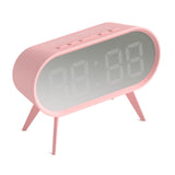 Newgate Space Hotel Cyborg Led Alarm Clock Pink - Top-Down View