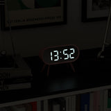 Newgate Space Hotel Cyborg Led Alarm Clock Pink - Low Angle