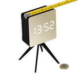 Newgate Space Hotel Droid Led Alarm Clock Black