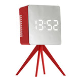 Newgate Space Hotel Droid Led Alarm Clock Red - Front View