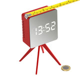 Newgate Space Hotel Droid Led Alarm Clock Red - Side View