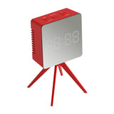 Newgate Space Hotel Droid Led Alarm Clock Red - Top-Down View