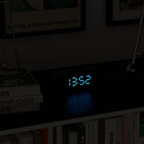Newgate Space Hotel Hypertron Alarm Clock Black Case - Black Lens - Blue Led - Extra Image