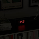 Newgate Space Hotel Hypertron Alarm Clock Black Case - Black Lens - Red Led - Extra Image