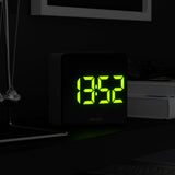 Newgate Space Hotel Orbatron Alarm Clock Black Case - Black Lens - Green Led - Close-Up Angle