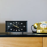 Newgate Wideboy Alarm Black - Reverse Dial - Side View