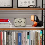 Newgate Brooklyn Alarm Clock - Black - Side View