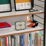 Newgate Brooklyn Alarm Clock - Black - Top-Down View