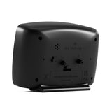 Newgate Brooklyn Alarm Clock - Black - 45-Degree Angle