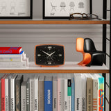 Newgate Brooklyn Alarm Clock - Orange - Side View