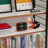 Newgate Brooklyn Alarm Clock - Orange - Top-Down View