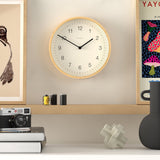 Newgate Bali Wall Clock - Mongoose Dial - Front View