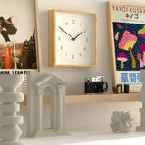 Newgate Fiji Wall Clock - Mongoose Dial - Top-Down View