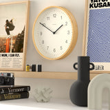 Newgate Mauritius Wall Clock - Mongoose Dial - Top-Down View