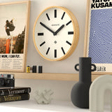 Newgate Mauritius Wall Clock - Ocean Dial - Top-Down View