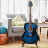 3rd Avenue Acoustic Guitar Premium Pack - Blueburst - Front View
