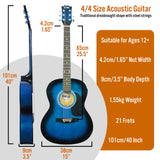 3rd Avenue Acoustic Guitar Premium Pack - Blueburst - Extra Image