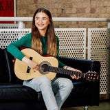 3rd Avenue 3/4 Size Classical Guitar Pack - Natural - Front View