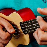 3rd Avenue Soprano Ukulele - Natural - Top-Down View