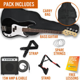 3rd Avenue Bass Guitar Pack - 45-Degree Angle