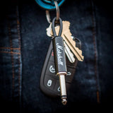 Pluginz Licensed Marshall Guitar Plug Keychain - 4 Pack - Front View