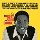 Crosley Record Storage Crate Sam Cooke The Best Of Sam Cooke Vinyl Album Bundle - Front View