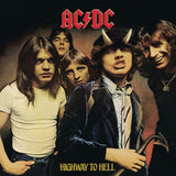 Ac/Dc Highway To Hell Vinyl Album & Crosley Record Storage Display Stand - Front View