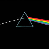 Crosley Record Storage Crate Pink Floyd The Dark Side Of The Moon Vinyl Album Bundle - Front View