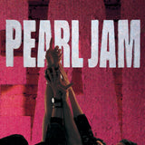 Crosley Record Storage Crate Pearl Jam Ten Vinyl Album Bundle - Front View