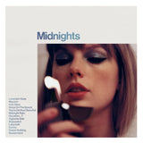 Taylor Swift Midnights Vinyl Album & Crosley Record Storage Display Stand - Front View