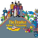 Crosley Record Storage Crate & The Beatles - Yellow Submarine - Vinyl Album Bundle - Front View