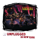 Nirvana MTV Unplugged Vinyl Album & Crosley Record Storage Display Stand - Front View